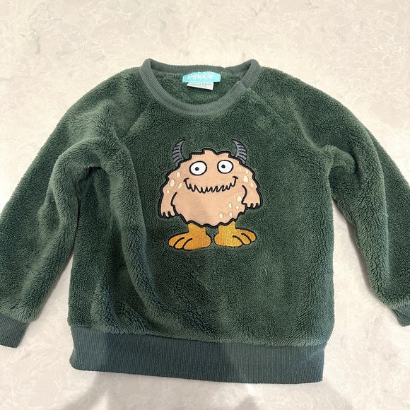 Pekkle Toddler Fleece Monster Sweatshirt - Picture 1 of 4